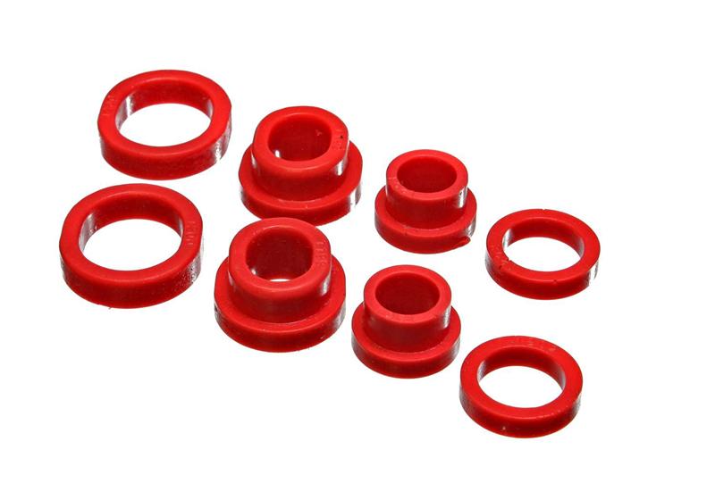 Nissan Maxima Suspension Subframe Bushing Kit - Front Lower - Energy Suspension - Performance Polyurethane - Red - `95-`03